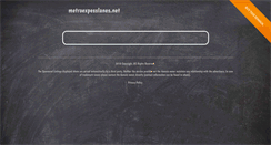 Desktop Screenshot of metroexpesslanes.net
